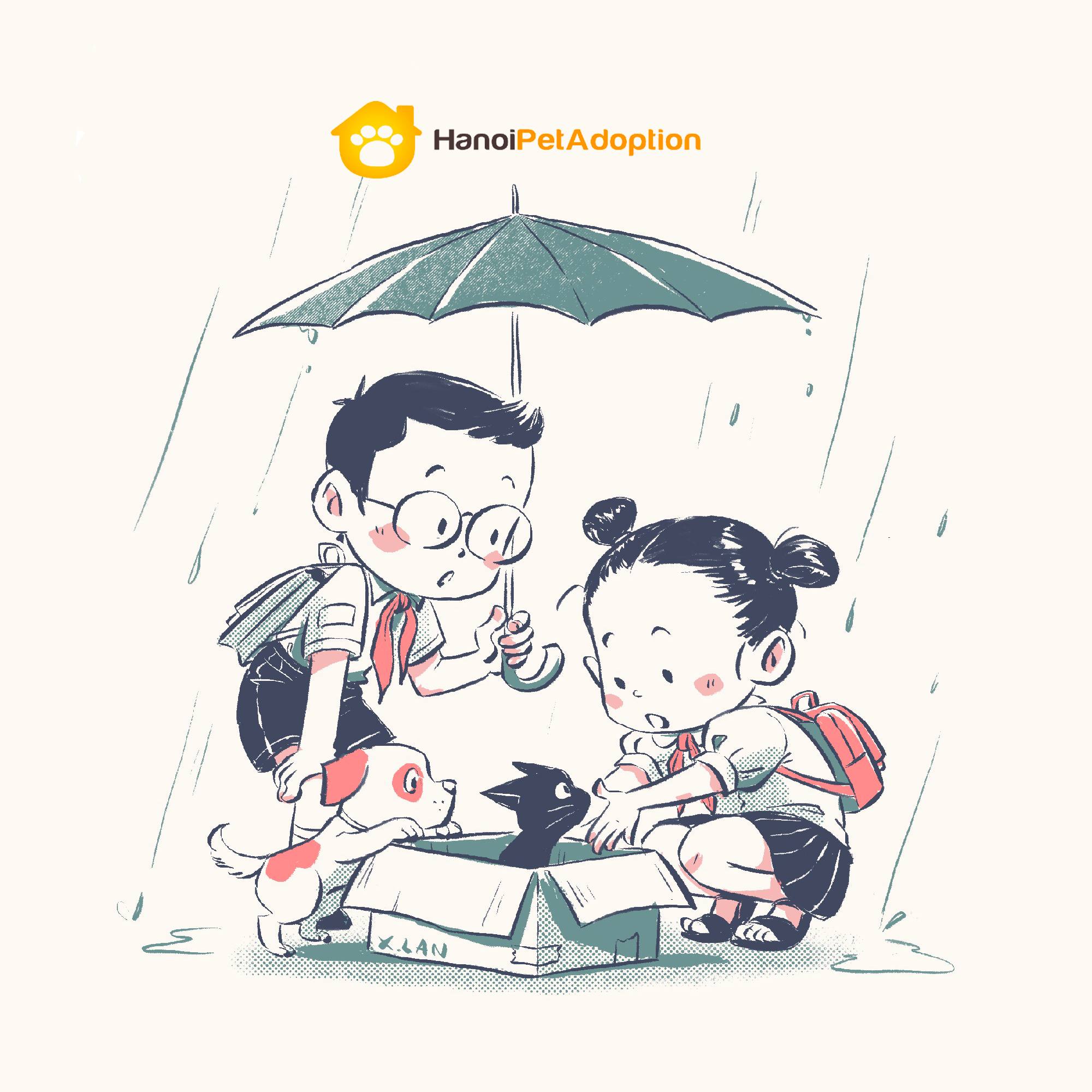 NHẬN NUÔI THÚ CƯNG - HANOI PET ADOPTION